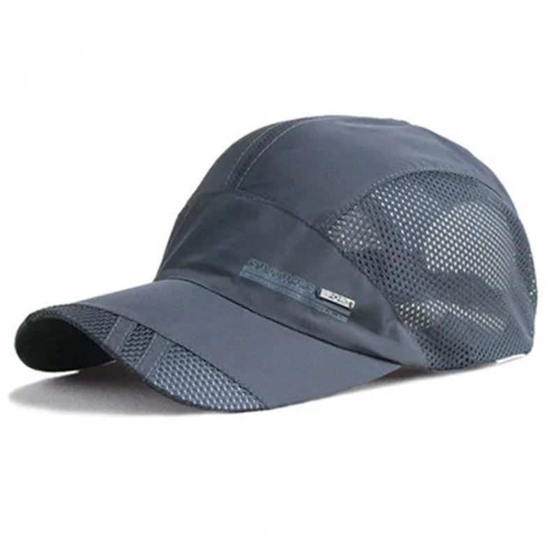 Adjustable Quick-Dry Breathable Hat USA Running Baseball Summer Mesh Cap, Sports Visor for Men & Women, Cool Outdoor Fashion Cap