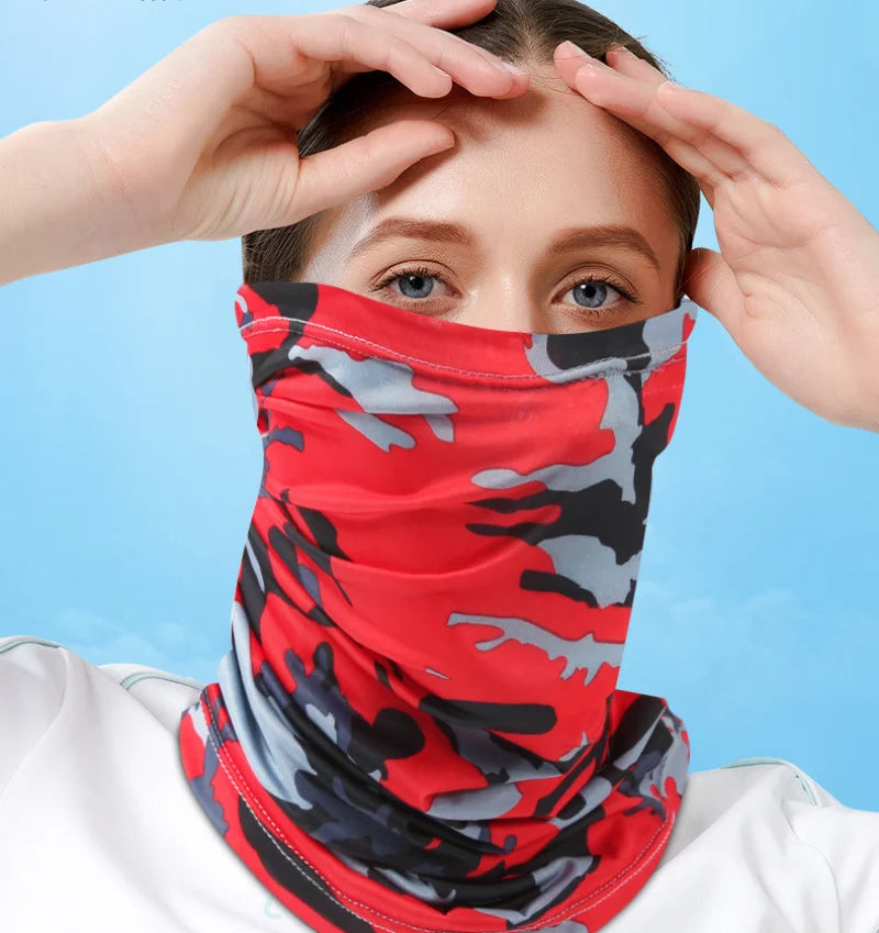 Outdoor USA Sun Protection Bib Spring and Summer Motorcycle Neck Cover Sports Magic Bandana Riding Mask Full Face