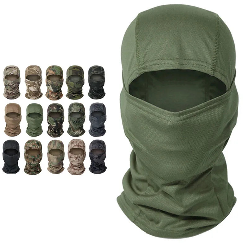 USA Tactical Balaclava Full Face Mask Shield Cover Cycling Hunting Hat Camouflage Balaclava Scarf