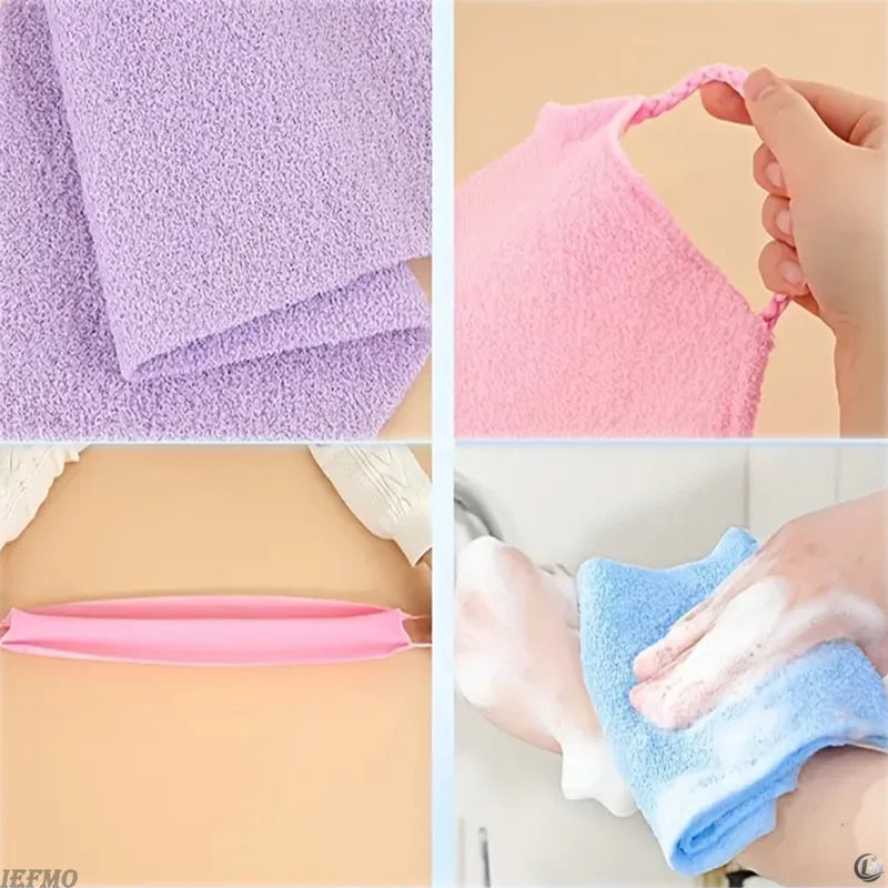 USA Stretchable Back Full Body Scrub Towel Super Absorbent Scrub Towel Bathroom Supplies