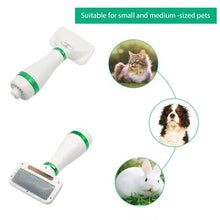 Load image into Gallery viewer, Pet Hair Dryer 2 with Slicker Brush Grooming for Cat and Dog Brush Professional Home Grooming Furry Drying Portable Dog Blower - Ammpoure Wellbeing 🇬🇧
