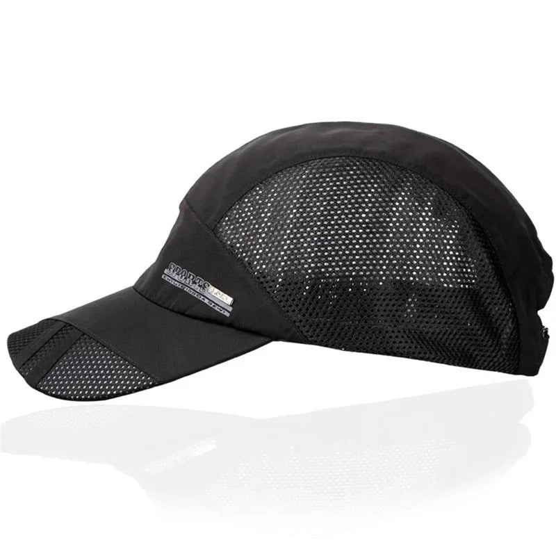 Adjustable Quick-Dry Breathable Hat USA Running Baseball Summer Mesh Cap, Sports Visor for Men & Women, Cool Outdoor Fashion Cap