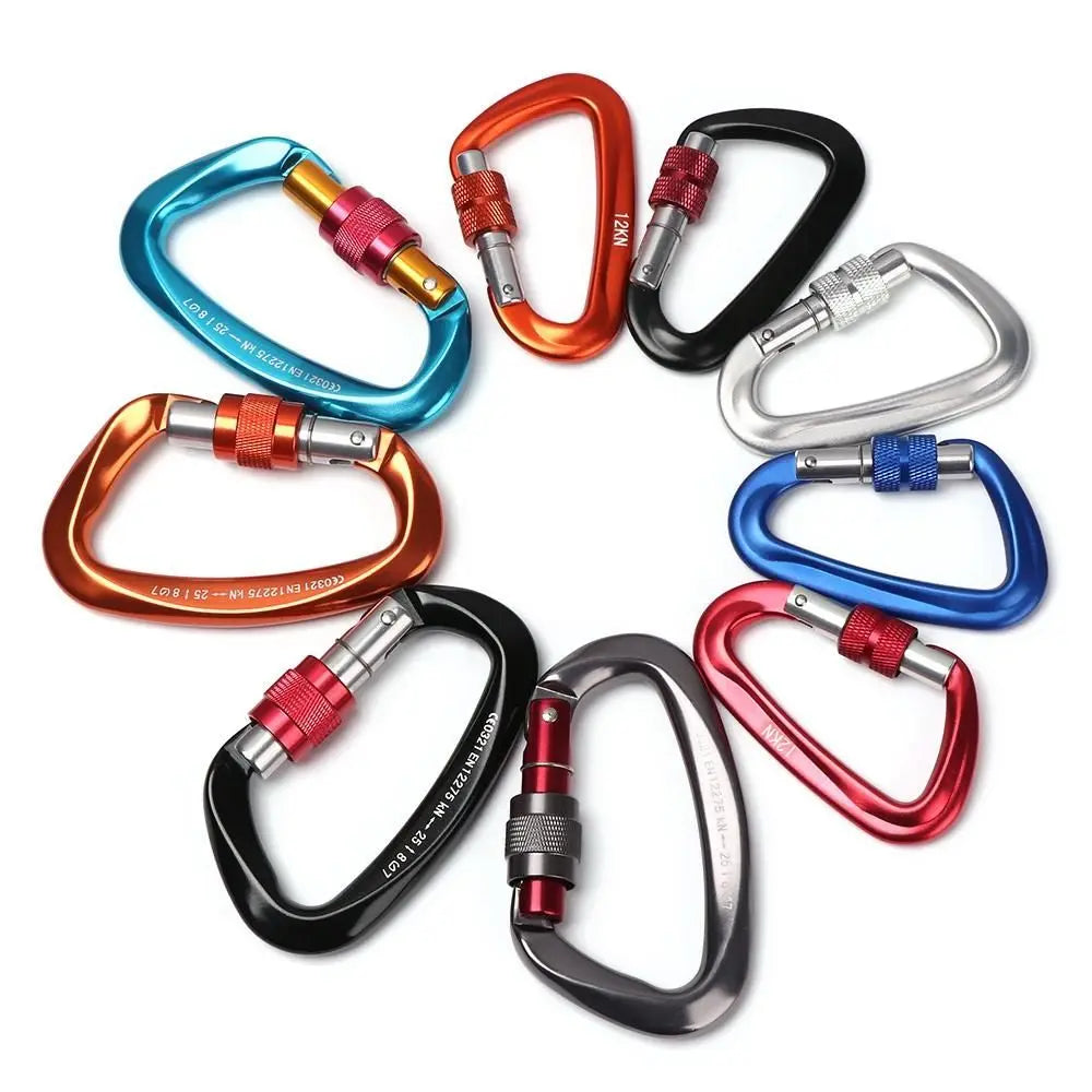 USA Aluminum Security Master Lock Accessories Mountaineering Protective Equipment Professional Carabiner Climbing Key Hooks