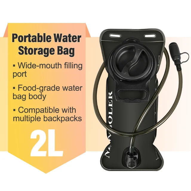 USA Bladder 1.5L/2L/3L Large Capacity Water Bladder Hydration Backpack Running Cycling Hiking Camping Backpack Water Bag
