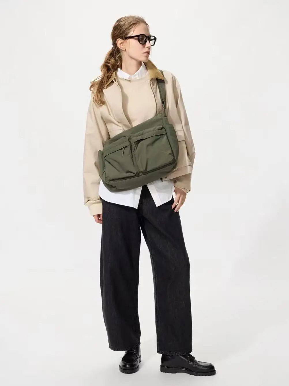 Spring & Summer Canvas Bag USA Women’s Hot-Selling One-Shoulder Crossbody Bag Light Luxury High-End Fashion Handbag