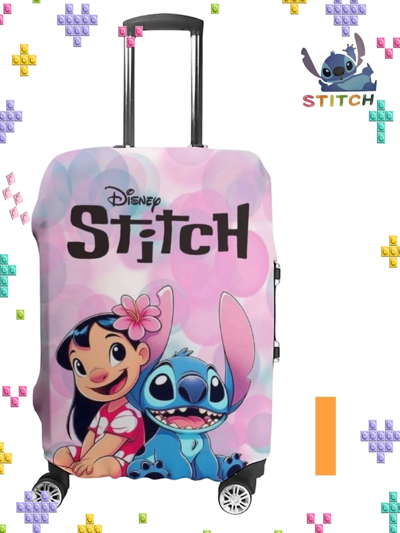 Sticchi Multi-Pattern Elastic Luggage Case Cover Canada Travel Outing Star Baby Luggage Cover Travel Bag Dust Cover