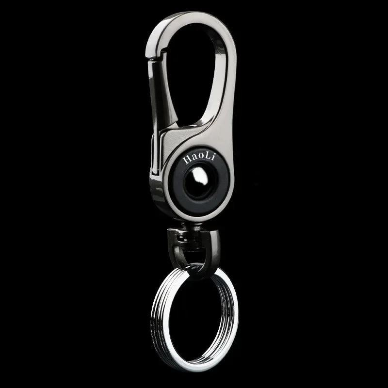 Titanium Carabiner Key Clip Canada EDC Key Ring Loop Hook Car Keychain with Corkscrew Keychain Pendant Gift for Men