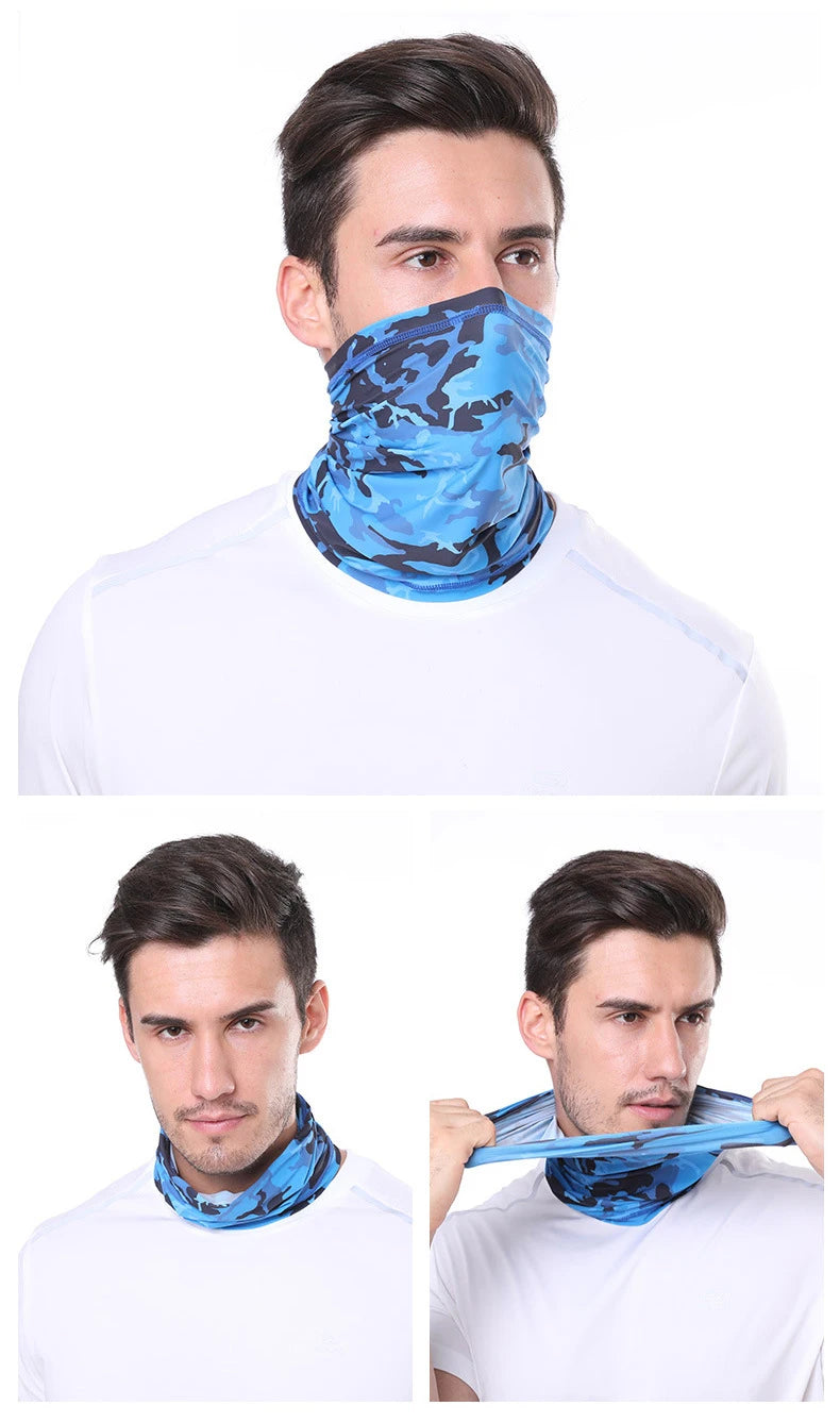Outdoor USA Sun Protection Bib Spring and Summer Motorcycle Neck Cover Sports Magic Bandana Riding Mask Full Face