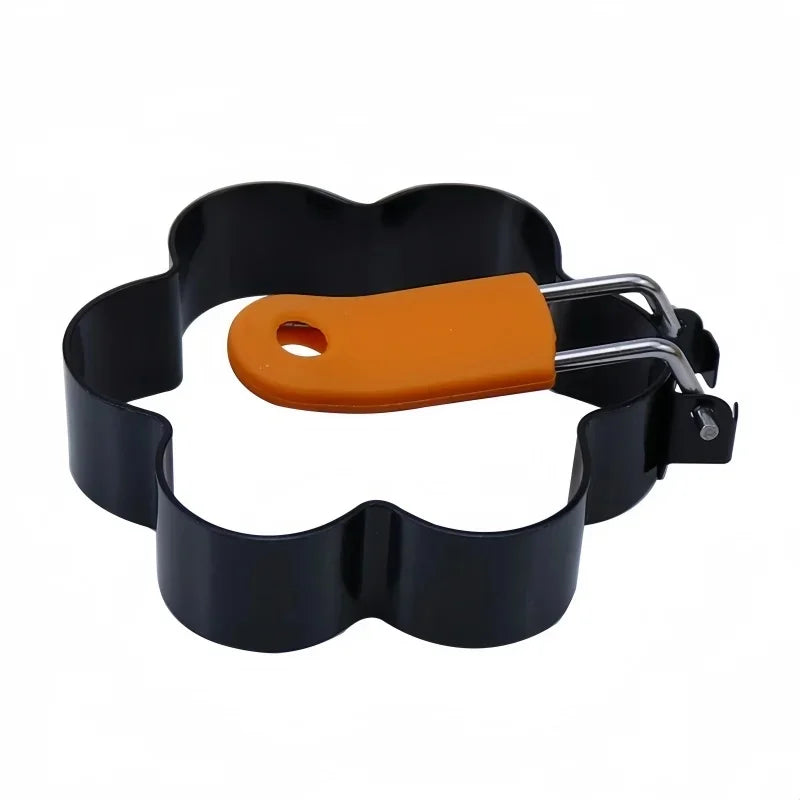 Anti-scald Egg Fried Ring Professional Stainless Steel Nonstick Round USA Pancake Mold Cooking Egg Mould Breakfast Sandwich Tools