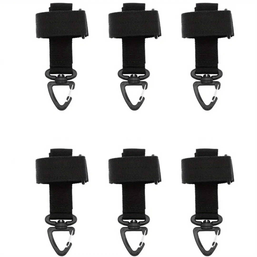 New Multi-purpose USA Nylon Gloves Buckle Tactical Glove Hook Safety Clip Outdoor Hiking Climbing Rope Storage Accessories