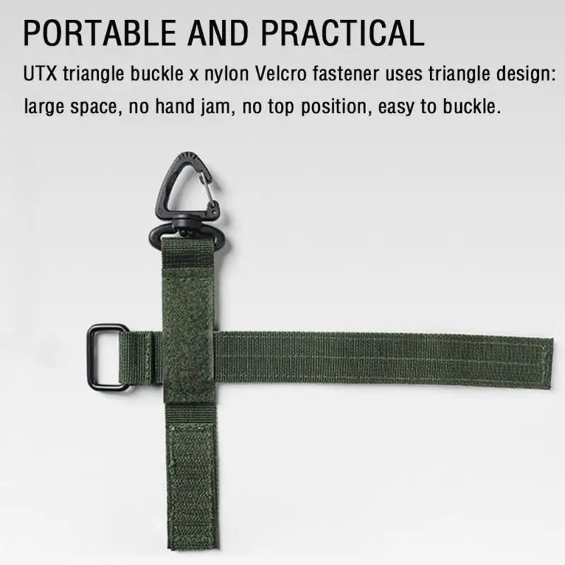 New Multi-purpose USA Nylon Gloves Buckle Tactical Glove Hook Safety Clip Outdoor Hiking Climbing Rope Storage Accessories