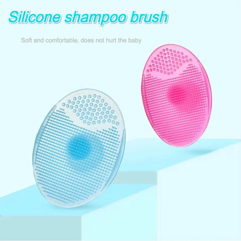 Silicone Facial Brush Cleaner USA Portable Blackhead Double-Sided Massage Brush, Facial & Nasal Scrub Skin Care Cleaning Tool