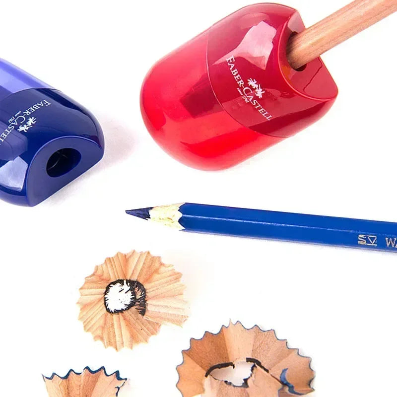 Double Hole & One Hole Pencil Sharpener Canada Creative Transparent Pen Knife for Kids & Students School Stationery Supplies