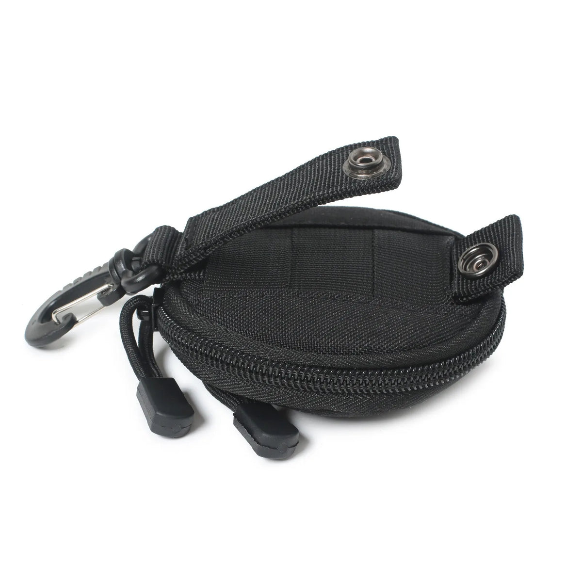 Mini EDC Tool Pouch USA Keychain Zipper Holder for Earphones, Keys, Coins & Small Essentials, Compact Outdoor Hiking Utility Waist Bag