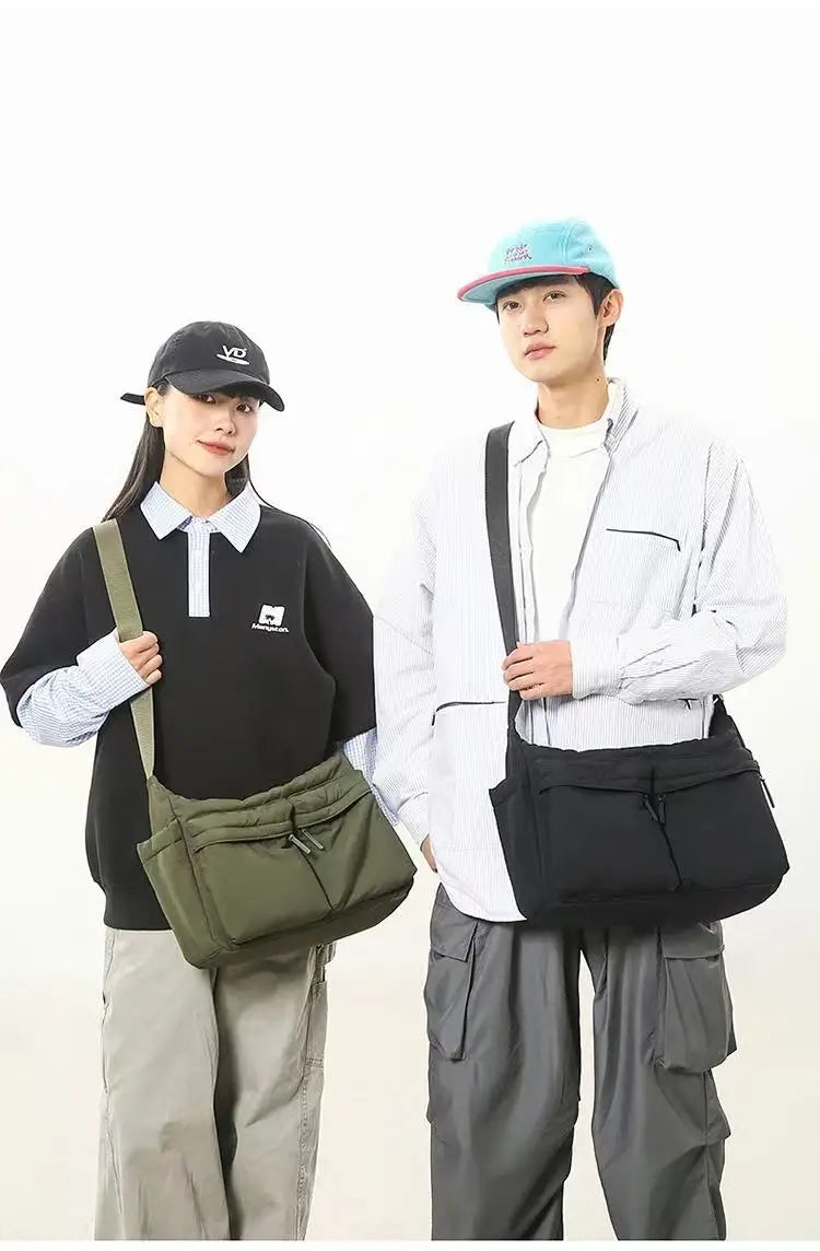Spring & Summer Canvas Bag USA Women’s Hot-Selling One-Shoulder Crossbody Bag Light Luxury High-End Fashion Handbag
