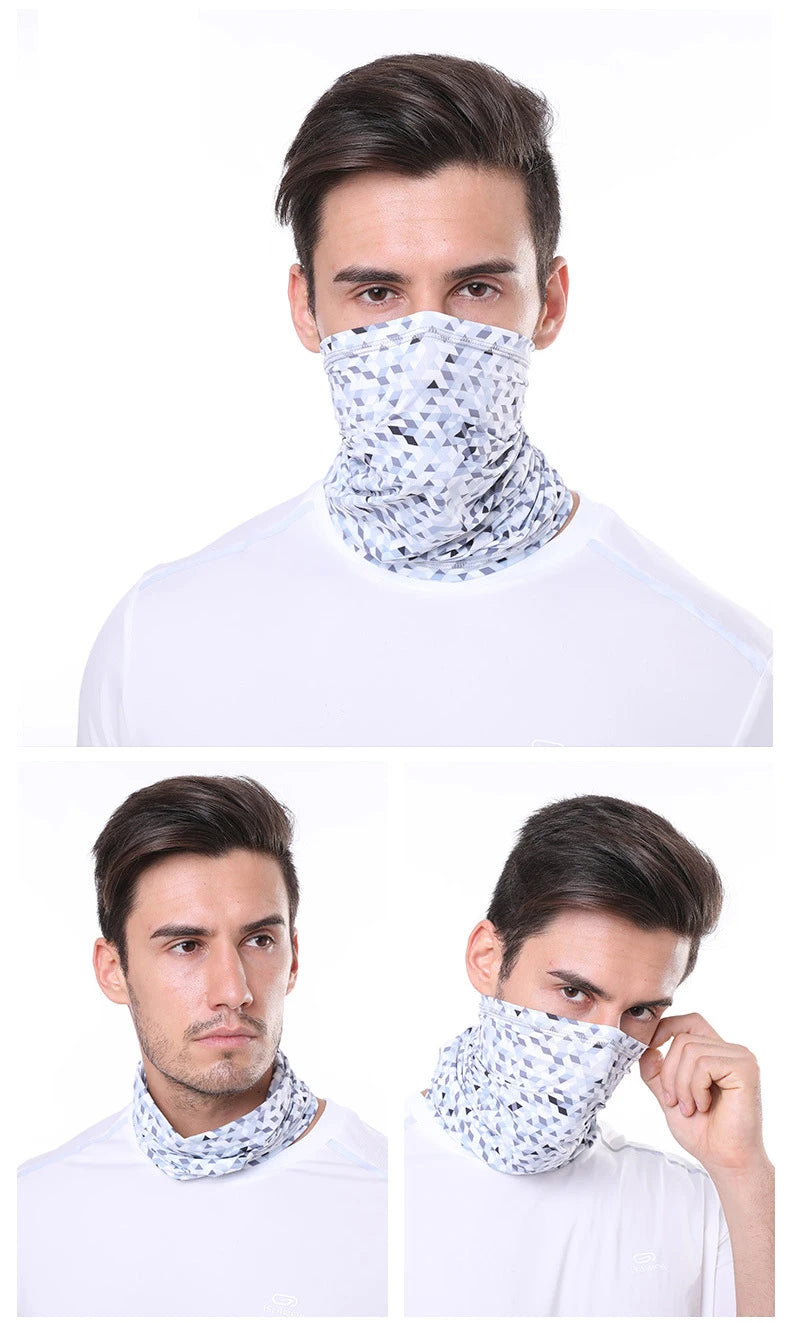Outdoor USA Sun Protection Bib Spring and Summer Motorcycle Neck Cover Sports Magic Bandana Riding Mask Full Face