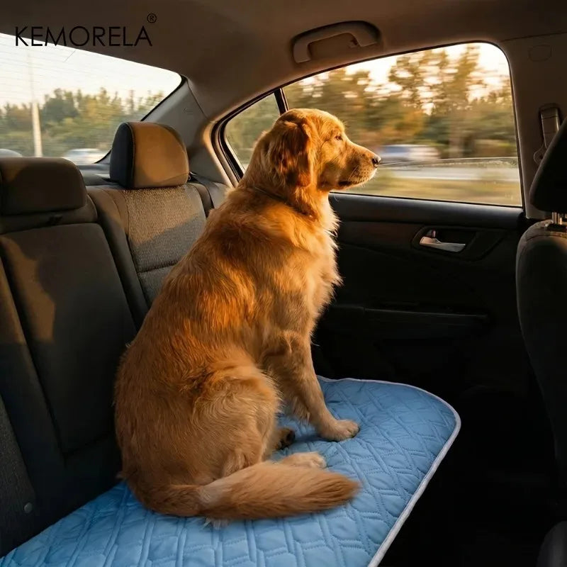 1PCS New Upgraded Ice Cooling Pet Mat Canada Washable Breathable Pet Cooling Pad for Dogs All-Season Use