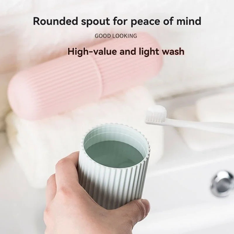 USA Toothpaste Toothbrush Protect Holder Case Travel Camping Storage Box Protect Toothbrush Toothpaste from Dirt and Damage