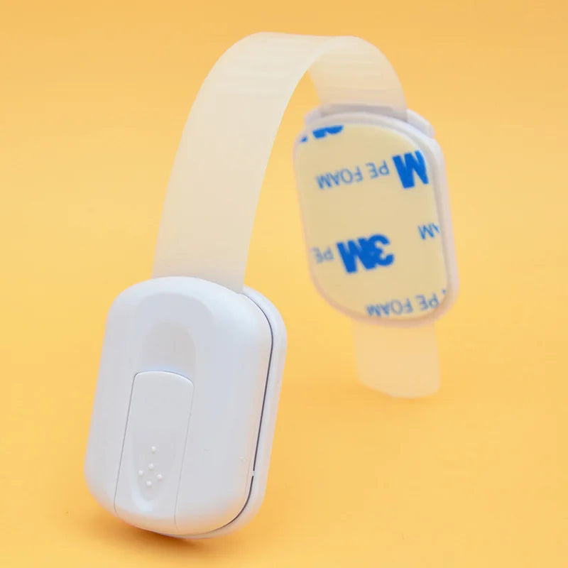 USA Baby Safety Lock Drawer Child Safety Cabinet Locks Adhesive Cabinet Drawer Door Latches Baby Safe Straps