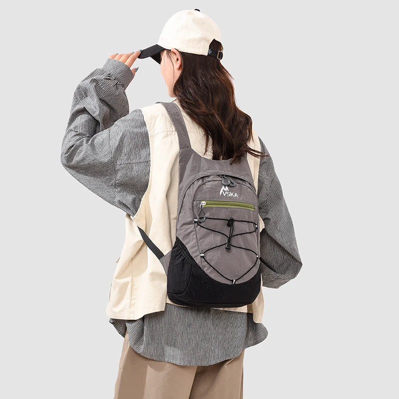 Outdoor Hiking Backpack Canada Lightweight Foldable Water-Repellent Multi-Pocket Rucksack for Travel & Sports