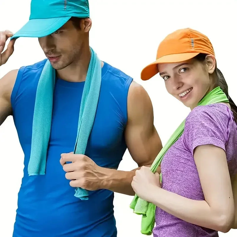 1PC EVA Boxed Cooling Fitness Towel USA Absorbent Quick-Dry Sports Cooling Towel for Outdoor Workouts & Summer Activities