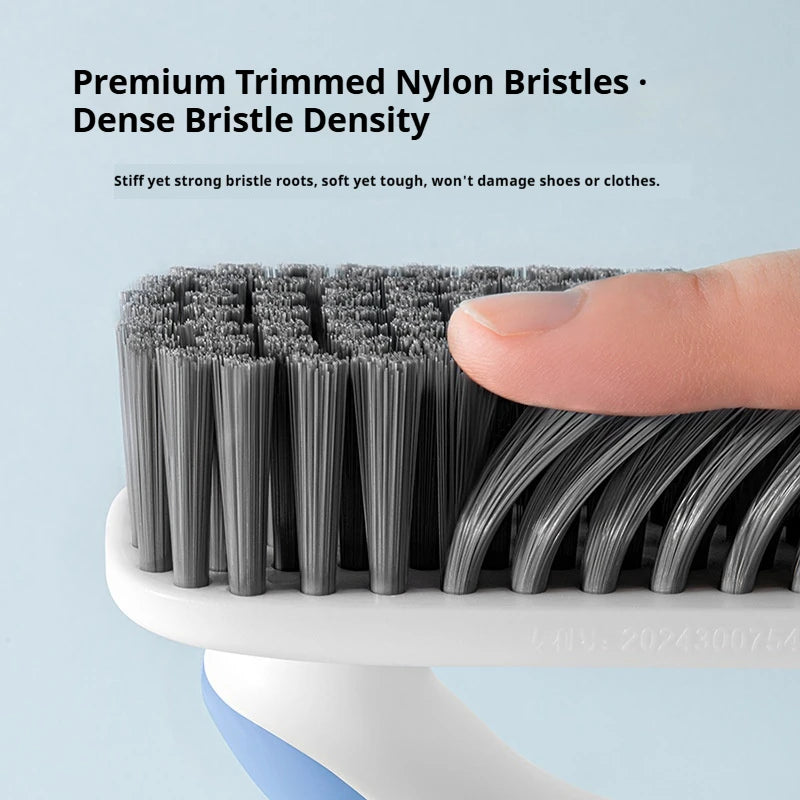 Soft Nylon Cleaning Shoe Brush Set Canada Wear-Resistant Cleaning Tools Gentle Scrub Brushes for Shoe Laundry & Garment Stain Removal