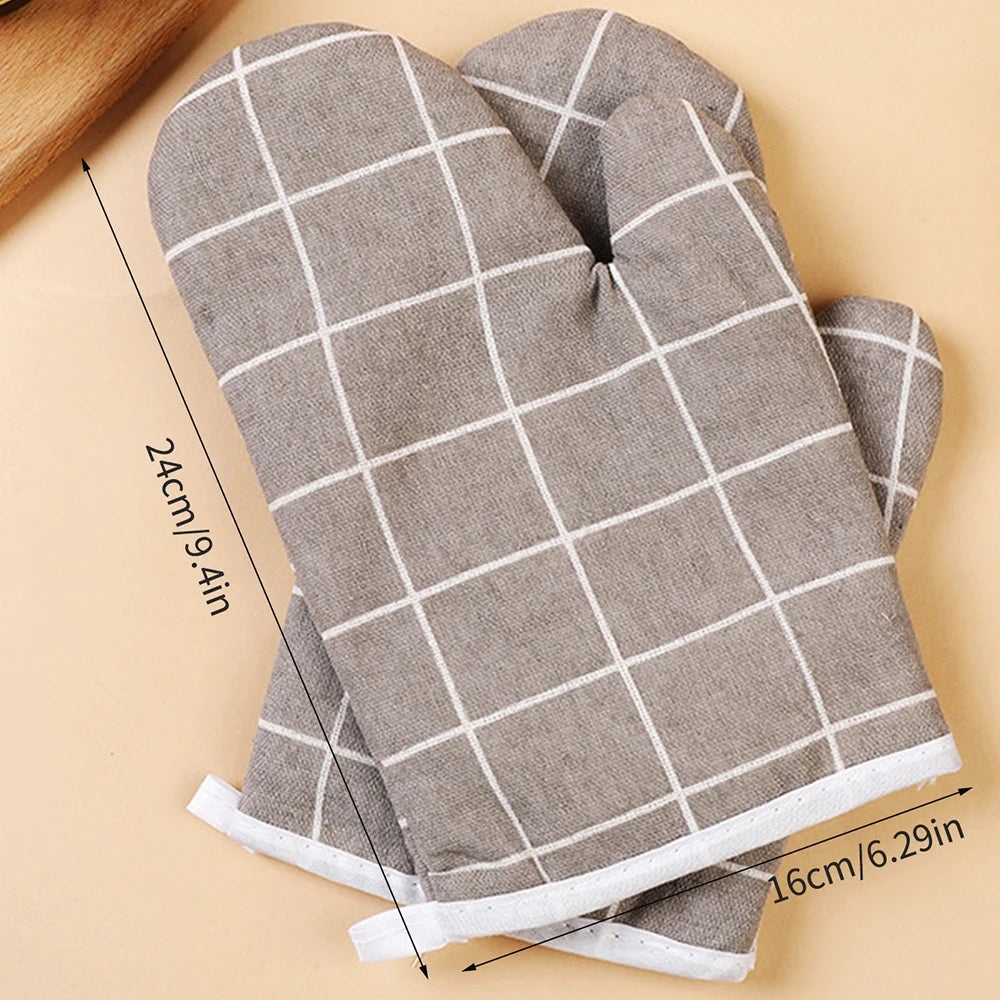 USA Kitchen Baking Gloves Microwave Oven Gloves High Temperature Resistant And Insulated Gloves Oven Gloves Heat-Resistant Glo