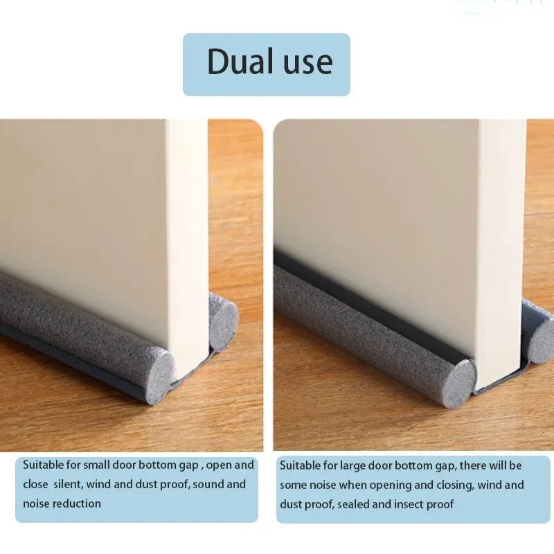 1 Door Bottom Seal Strip Canada Thickened Soundproof Bug-Proof Windproof Dustproof Under-Door Insulation for Bedroom & Home