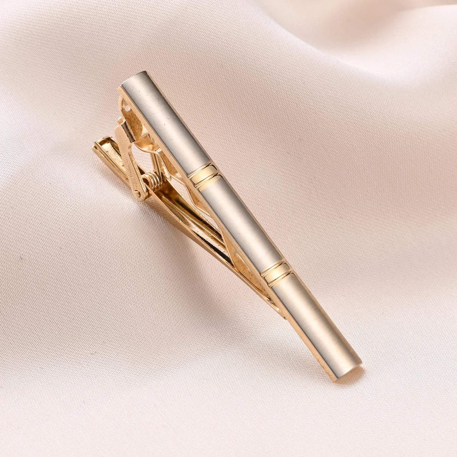1PC Tie Clip for Men Canada Cufflinks Shirt Minimalist Wedding Gold-Plated Tie Pin Cuffs Business Party Gift