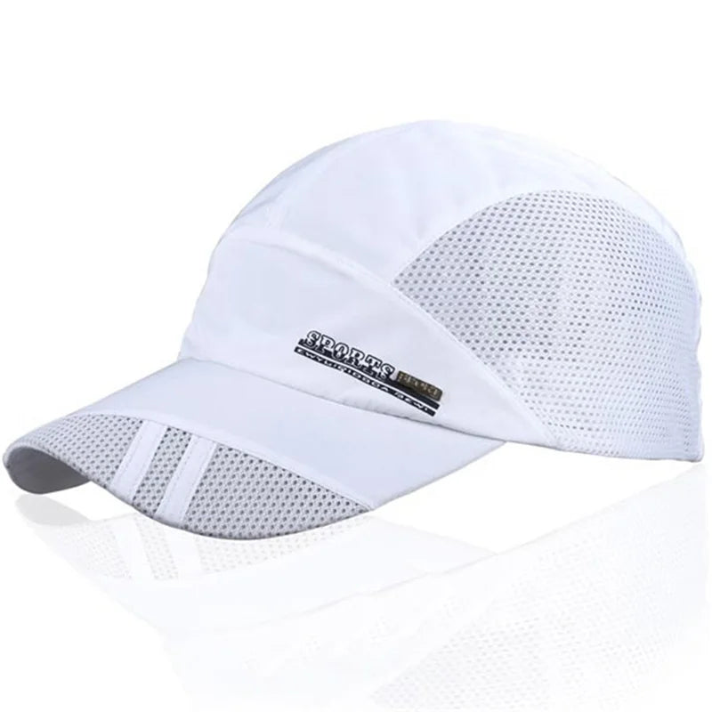 Adjustable Quick-Dry Breathable Hat USA Running Baseball Summer Mesh Cap, Sports Visor for Men & Women, Cool Outdoor Fashion Cap