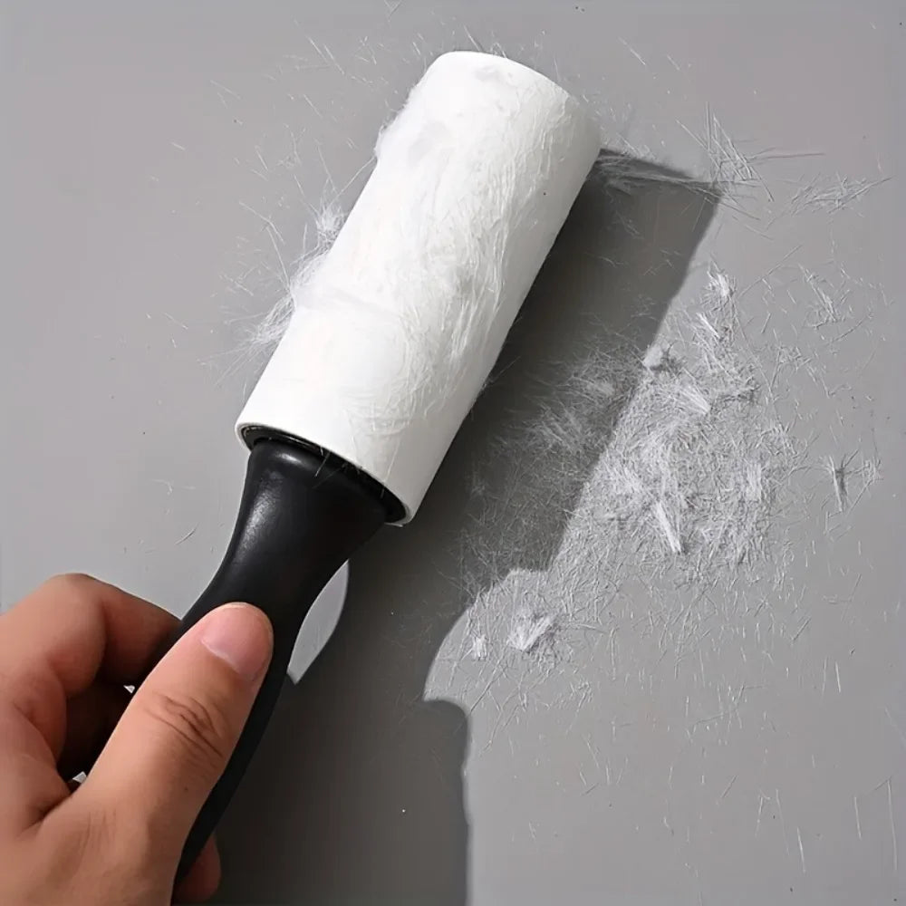 Ultra-Sticky Adhesive Lint Roller USA Pet Hair & Fur Remover for Clothing, Furniture, Carpets, Car Interior & Home Office Cleaning