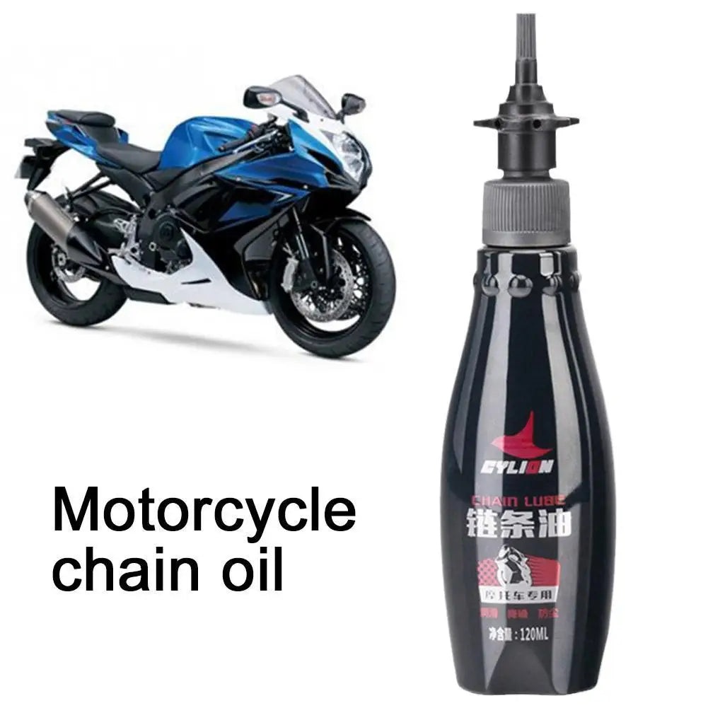 120ML Motorcycle Chain Lubricating Oil Canada Chain Wax Noise Reduction Maintenance Rust Prevention Oil for Motorcycles & Electric Vehicles Y8C8