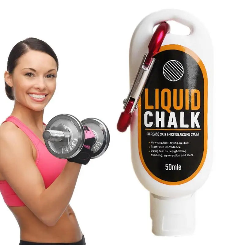 50/30ml Sports USA Liquid Magnesium Powder Fitness Lifting Anti Slip Cream Grip Liquid Magnesium For Pole Dancing Rock Climbing