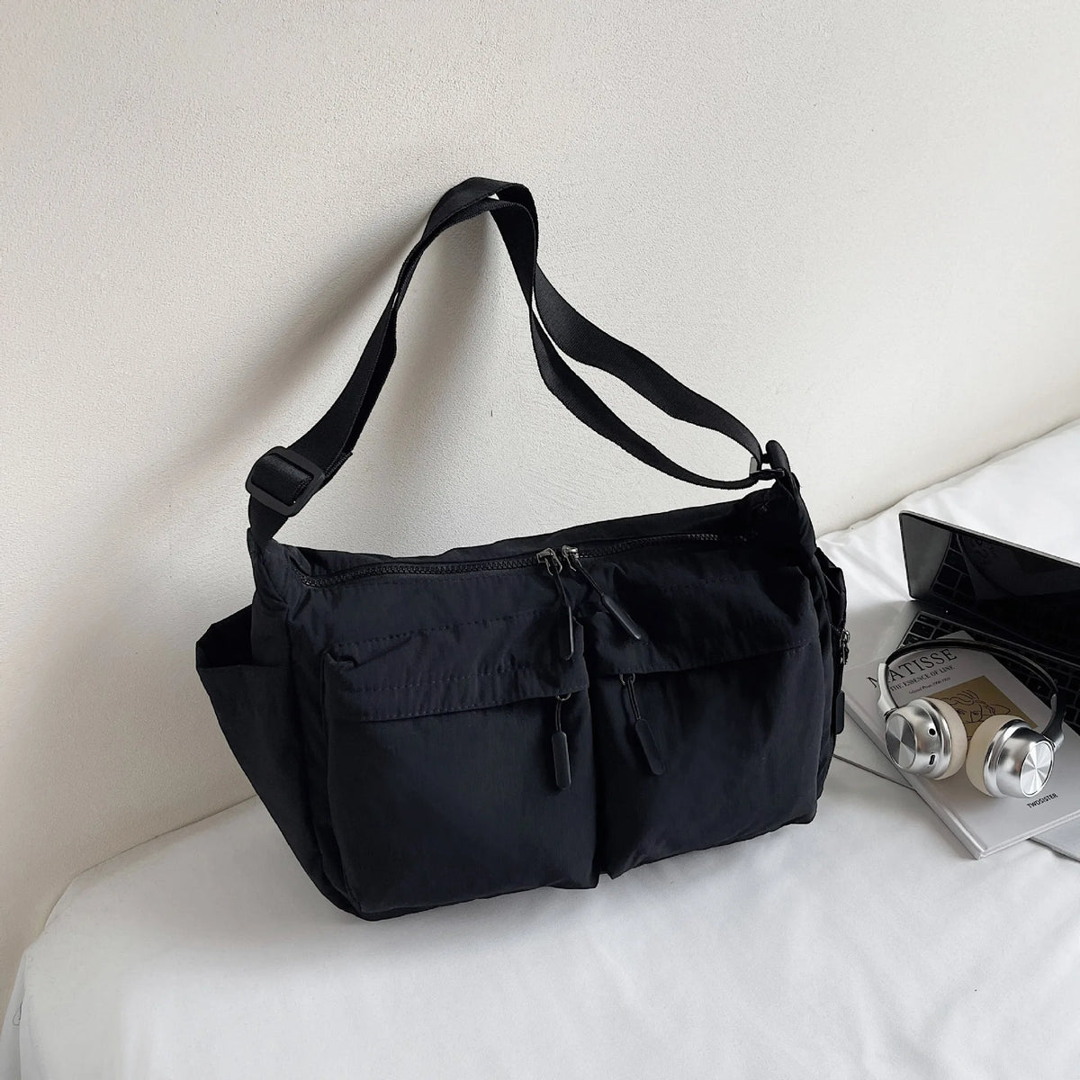 Spring & Summer Canvas Bag USA Women’s Hot-Selling One-Shoulder Crossbody Bag Light Luxury High-End Fashion Handbag