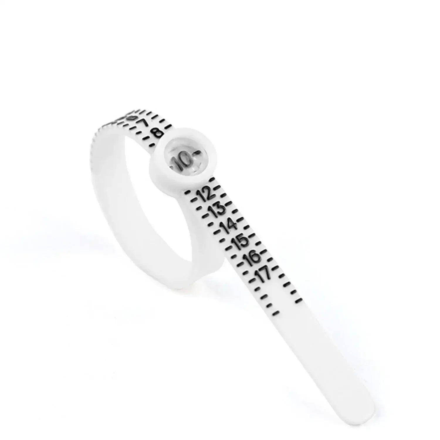 Ring Sizer with Magnifier Canada US/UK/EU/HK Jewelry Finger Size Measuring Ruler Ring Size Measurement Tool
