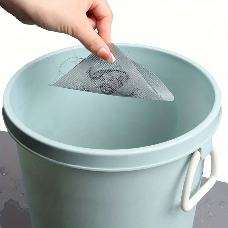 USA Disposable Floor Drain Sticker Shower Drain Hair Catcher Cover Sink Strainers Hair Filters Bathtub Mesh Filter Sticker