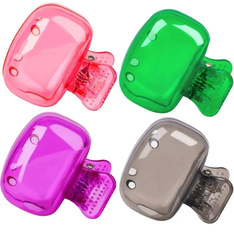 10pcs USA Travel Toothbrush Head Covers Toothbrush Protector Cap Brush Pod Case Protective Portable Plastic Clip for Household