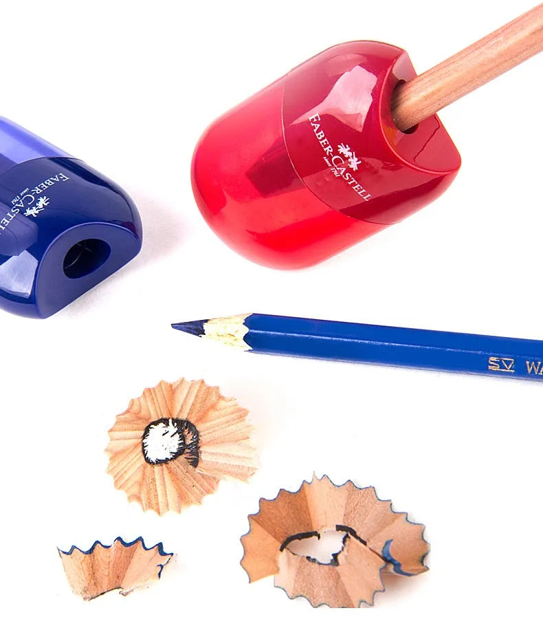 Double Hole & One Hole Pencil Sharpener Canada Creative Transparent Pen Knife for Kids & Students School Stationery Supplies