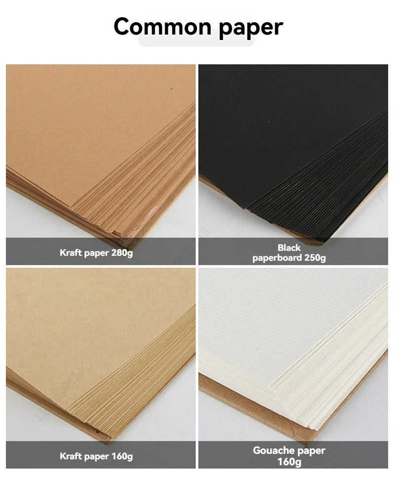30-Sheet Spiral-Bound Sketch Book USA Acid-Free Art Sketch Pad for Drawing, Painting & Writing A4/A5/A6