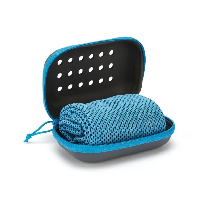 1PC EVA Boxed Cooling Fitness Towel USA Absorbent Quick-Dry Sports Cooling Towel for Outdoor Workouts & Summer Activities