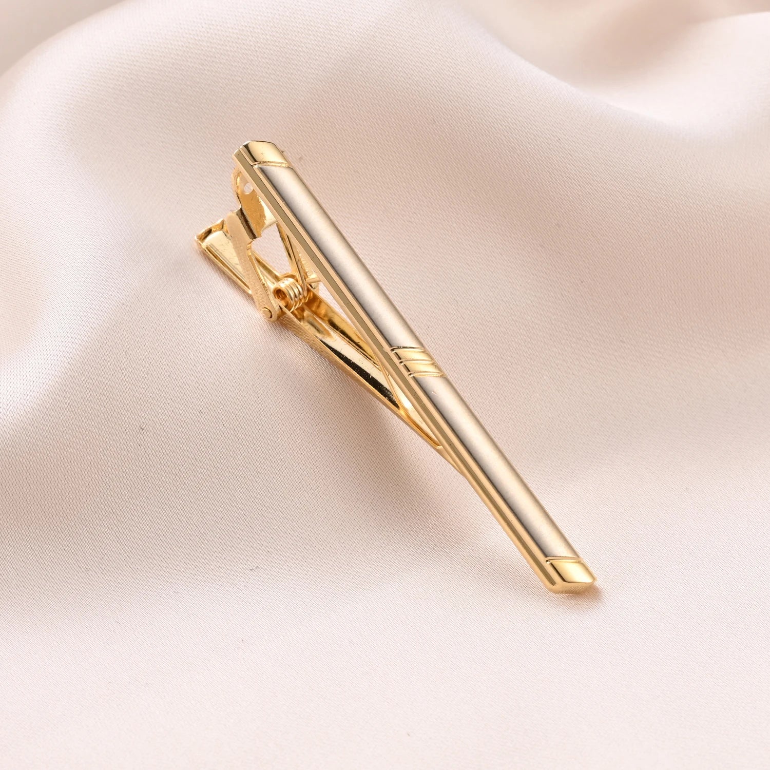 1PC Tie Clip for Men Canada Cufflinks Shirt Minimalist Wedding Gold-Plated Tie Pin Cuffs Business Party Gift