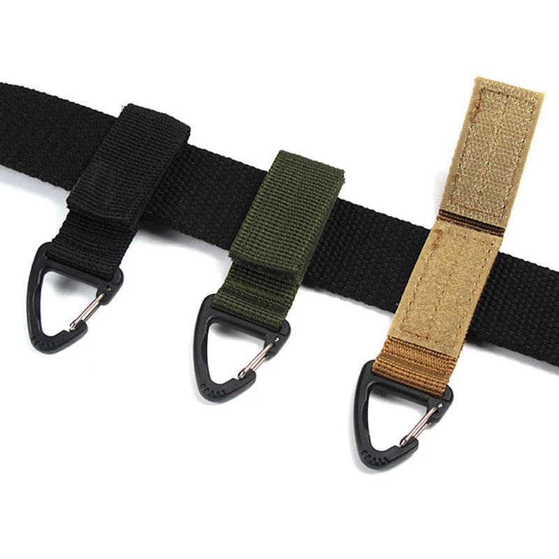 New Multi-purpose USA Nylon Gloves Buckle Tactical Glove Hook Safety Clip Outdoor Hiking Climbing Rope Storage Accessories