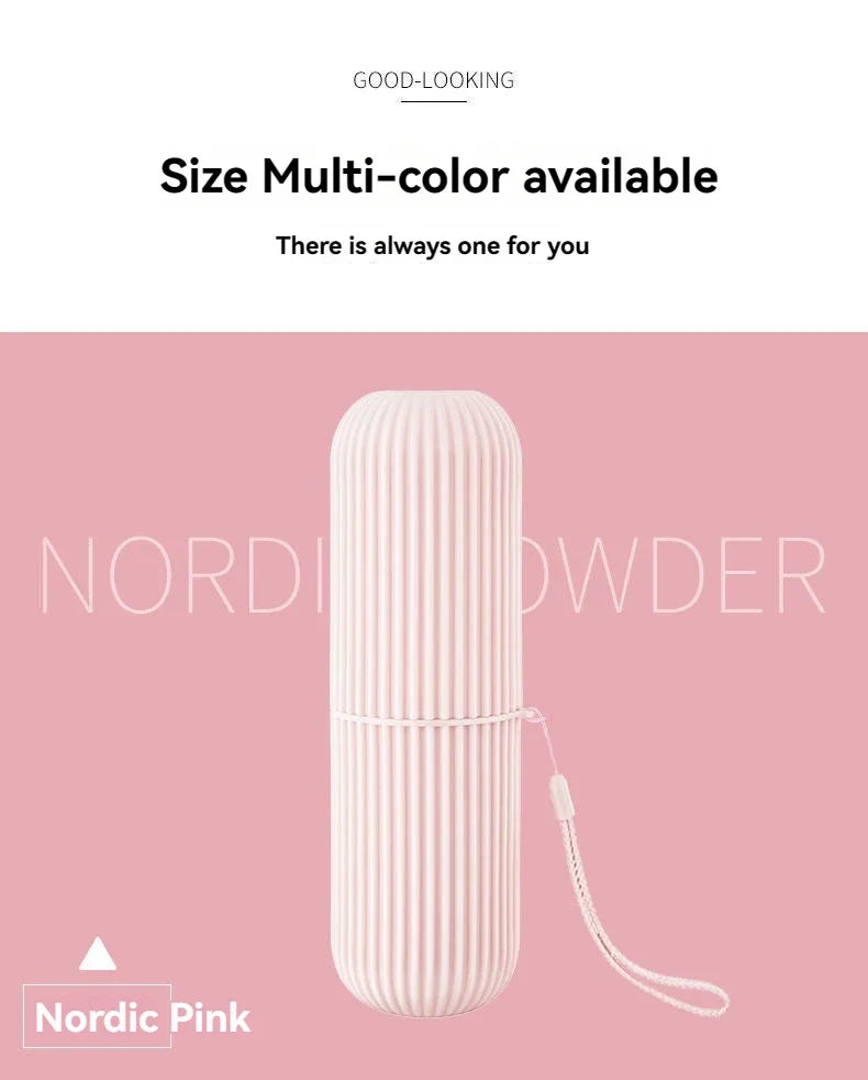 USA Toothpaste Toothbrush Protect Holder Case Travel Camping Storage Box Protect Toothbrush Toothpaste from Dirt and Damage