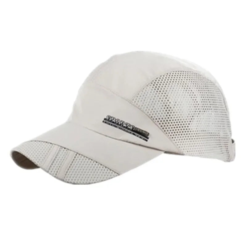 Adjustable Quick-Dry Breathable Hat USA Running Baseball Summer Mesh Cap, Sports Visor for Men & Women, Cool Outdoor Fashion Cap
