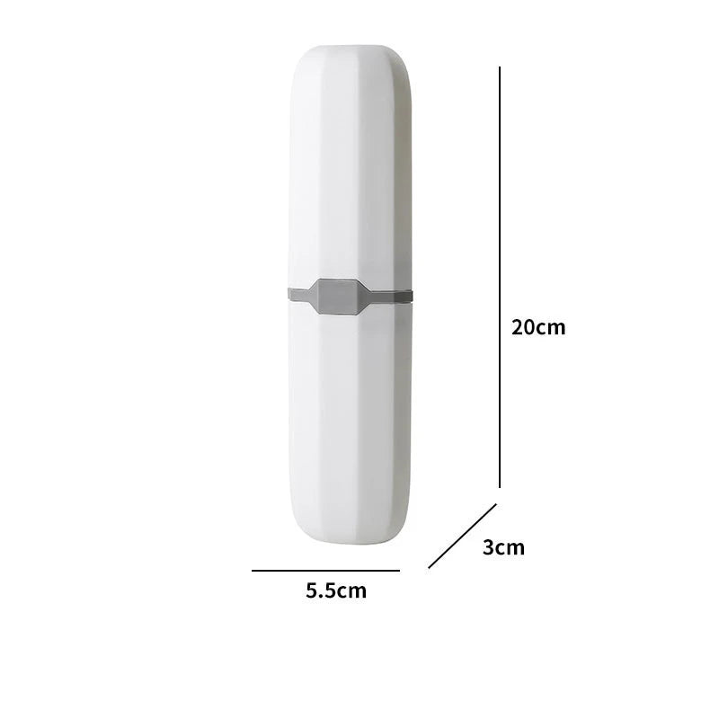 USA Toothpaste Toothbrush Protect Holder Case Travel Camping Storage Box Protect Toothbrush Toothpaste from Dirt and Damage