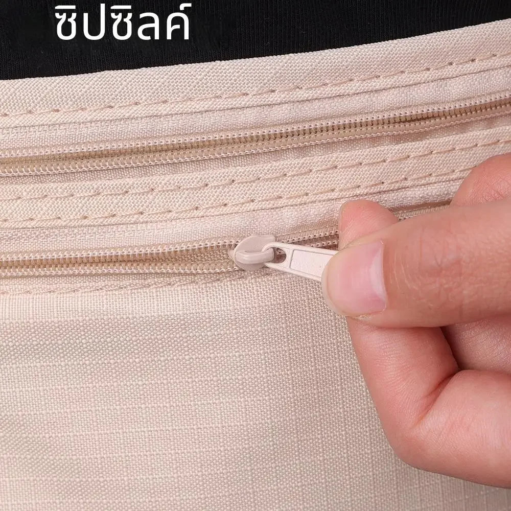 Running Waist Bag Canada Double-Layer Concealed Fanny Pack Slim Anti-Theft Travel Money Belt Waterproof Belt Bag for Men & Women Sports