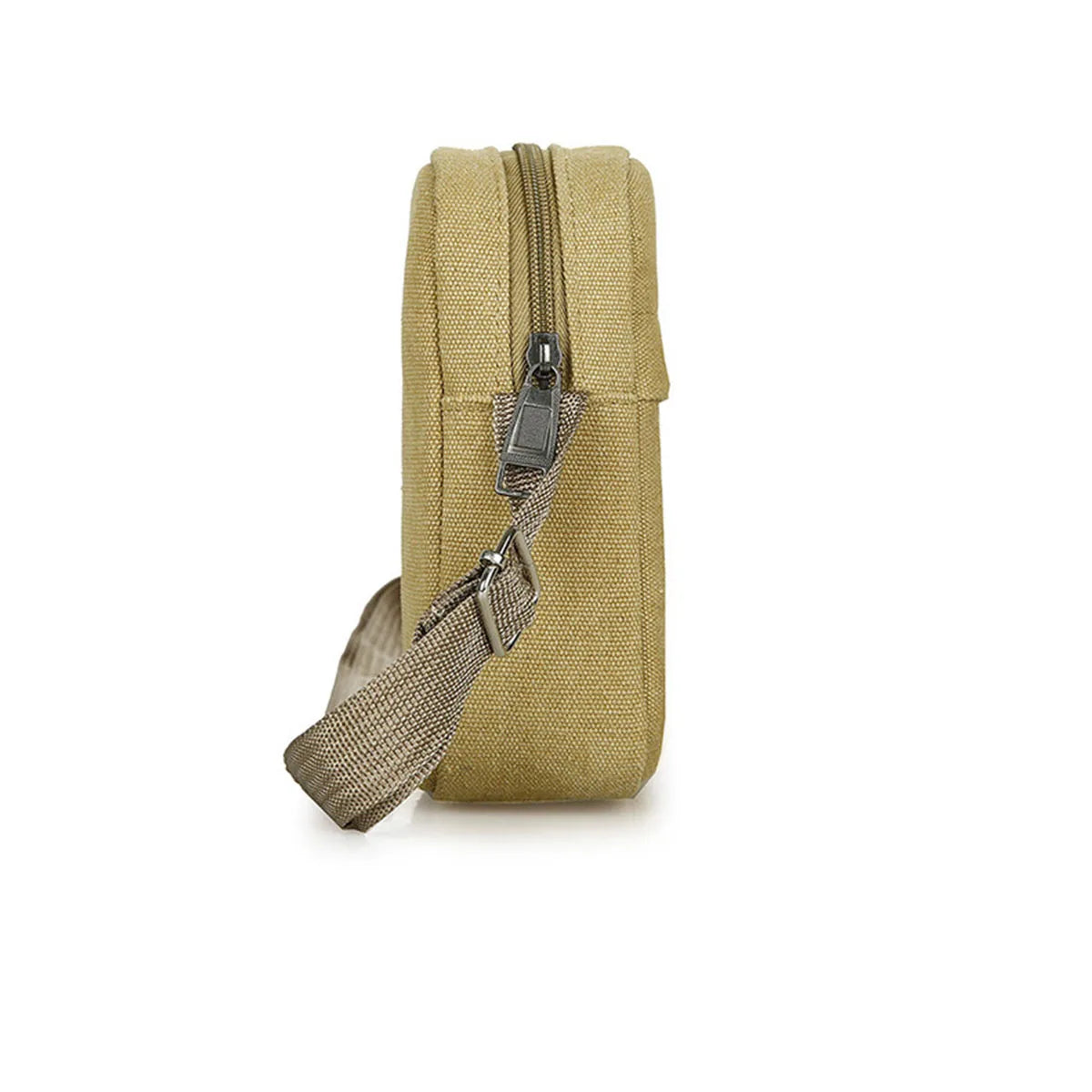 Men’s Casual Canvas Shoulder Bag USA Crossbody Phone Pouch Small Backpack Leisure Tote Handbag for Men