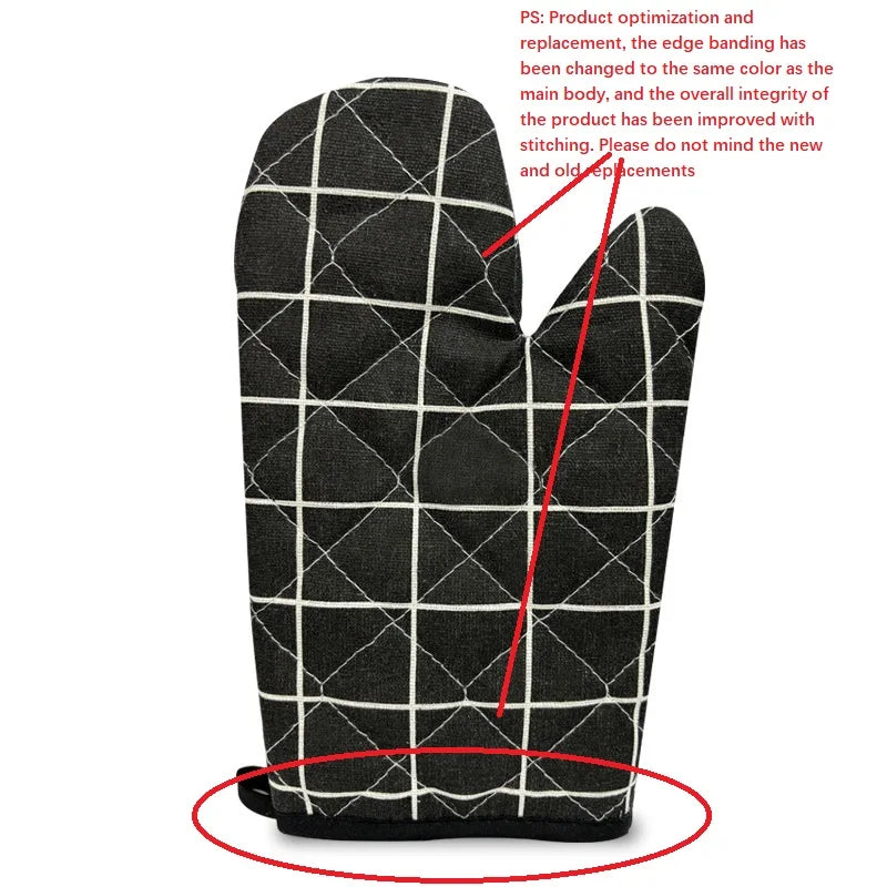 USA Kitchen Baking Gloves Microwave Oven Gloves High Temperature Resistant And Insulated Gloves Oven Gloves Heat-Resistant Glo