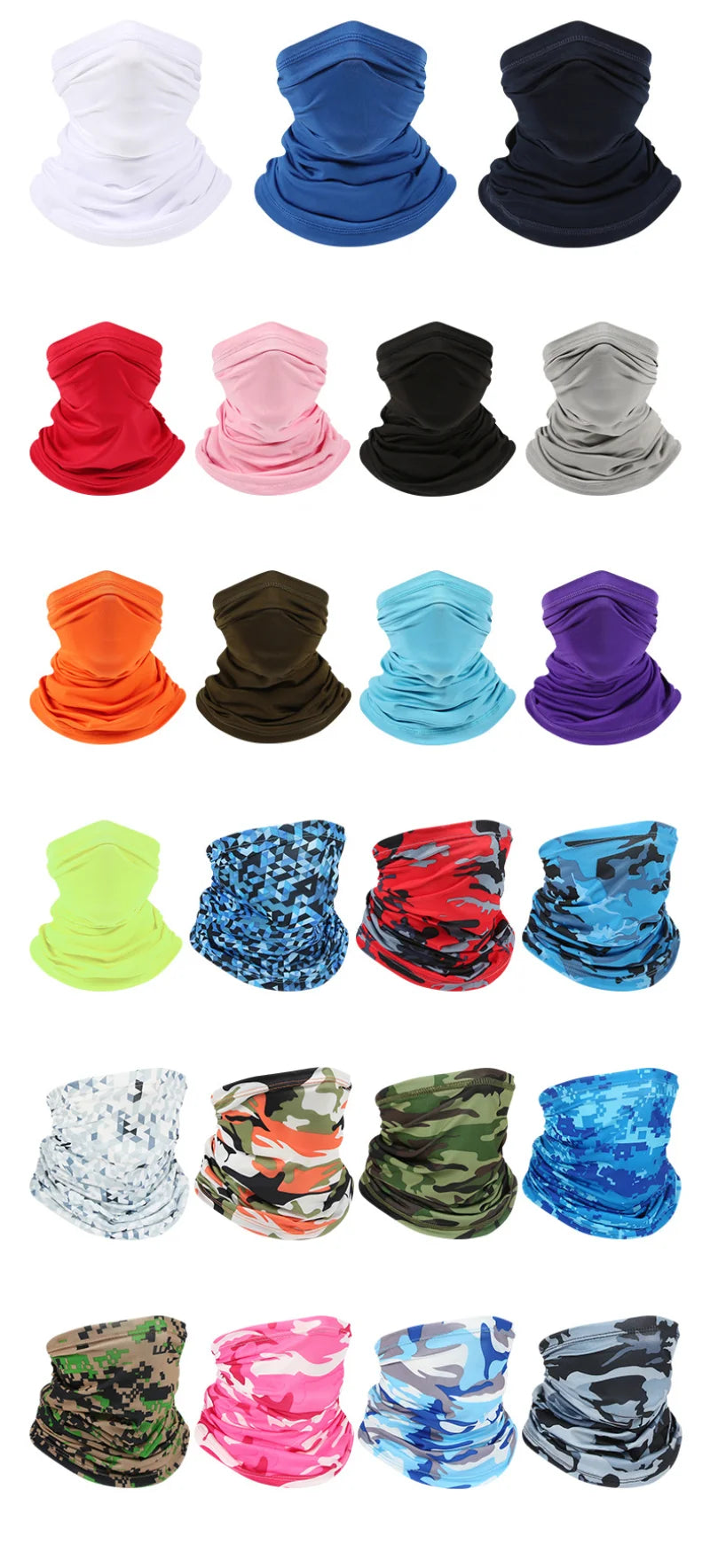 Outdoor USA Sun Protection Bib Spring and Summer Motorcycle Neck Cover Sports Magic Bandana Riding Mask Full Face