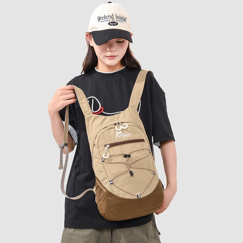 Outdoor Hiking Backpack Canada Lightweight Foldable Water-Repellent Multi-Pocket Rucksack for Travel & Sports